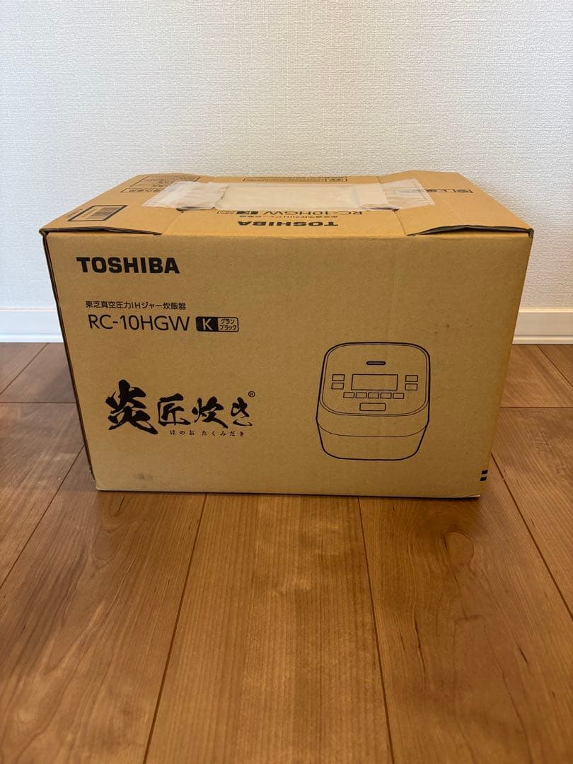 1080様用　TOSHIBA RC-10HGW K 炊飯器