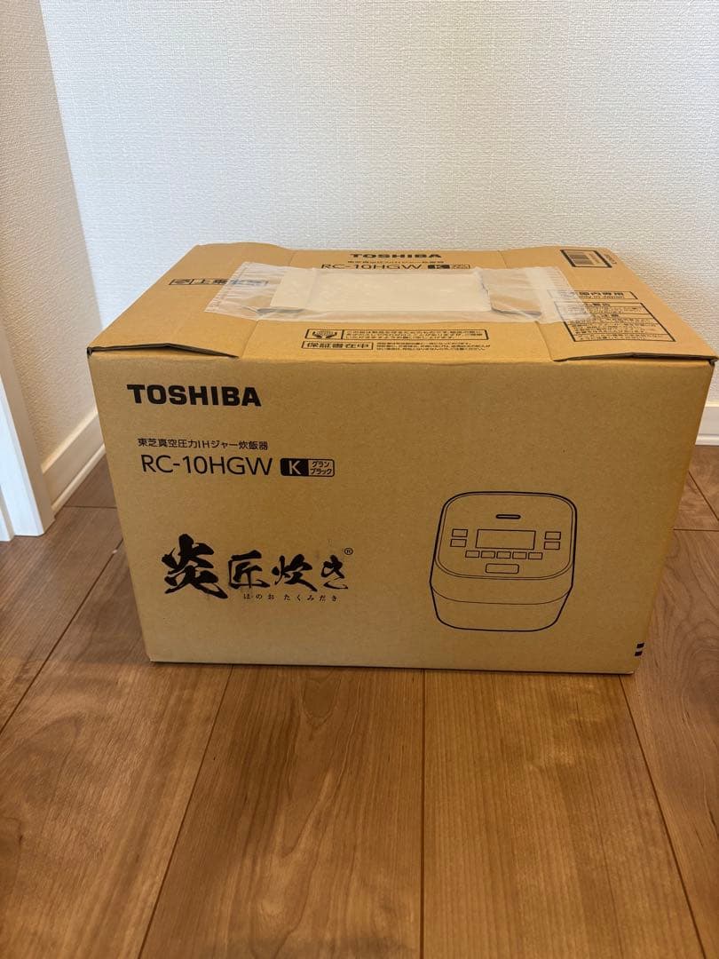 1080様用　TOSHIBA RC-10HGW K 炊飯器