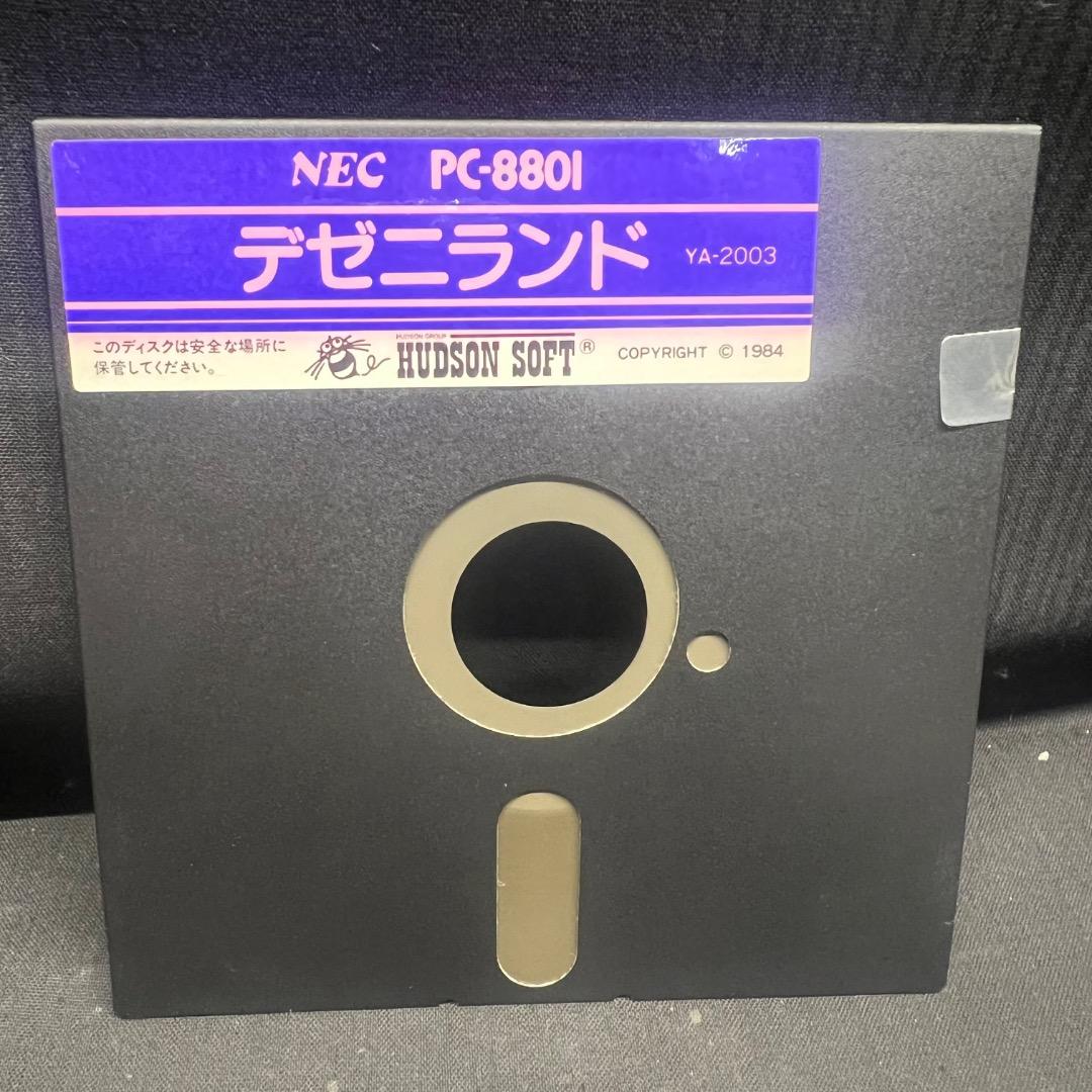 〇Gb右1271 昭和レトロ PC-8801 デゼニランド YA-2003