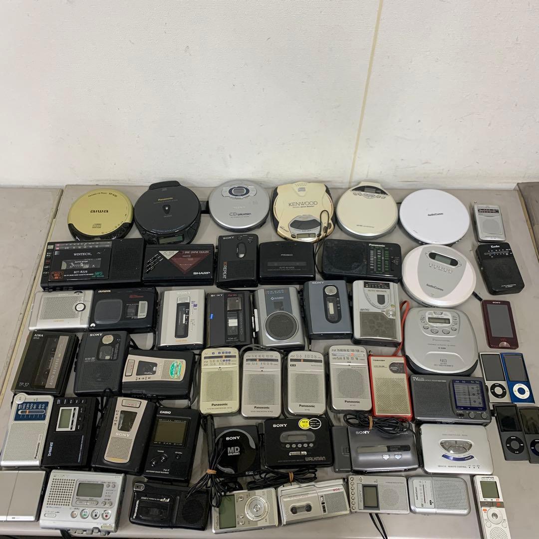 SONY.PANASONIC.ポータブルプレーヤー.カセット.ラジオ.まとめ売り