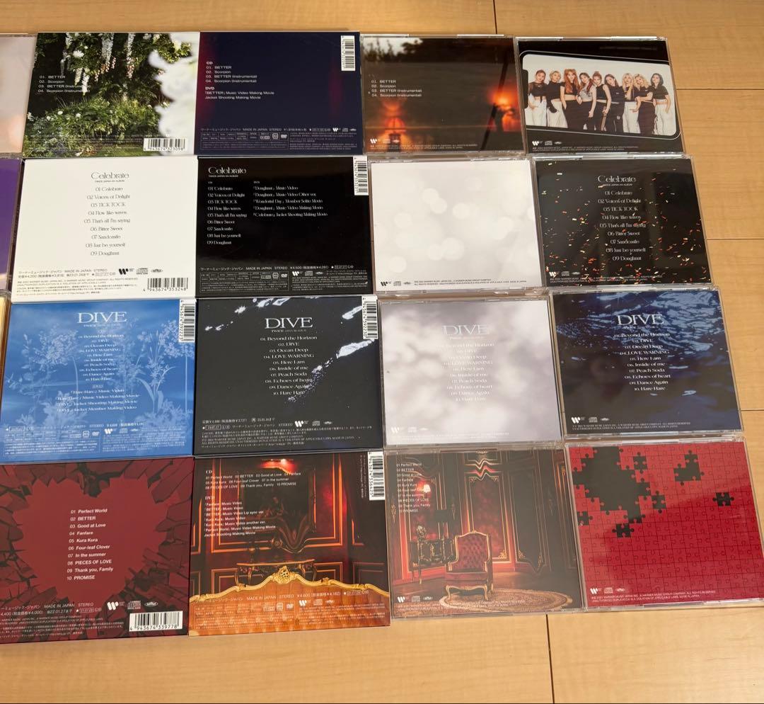 TWICE CD DVD JAPAN single album まとめ売り