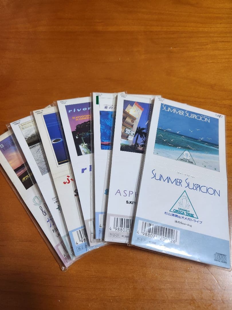 s*n様 杉山清貴&オメガトライブ　シングルCD全部