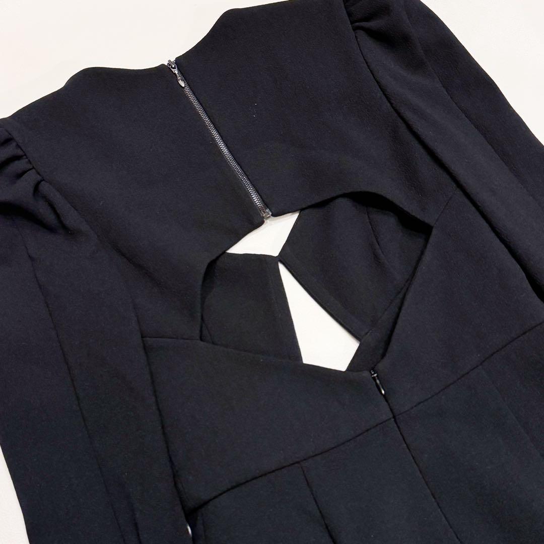 【ろく様】REBECCA VALLANCE カットアウトブラックドレス