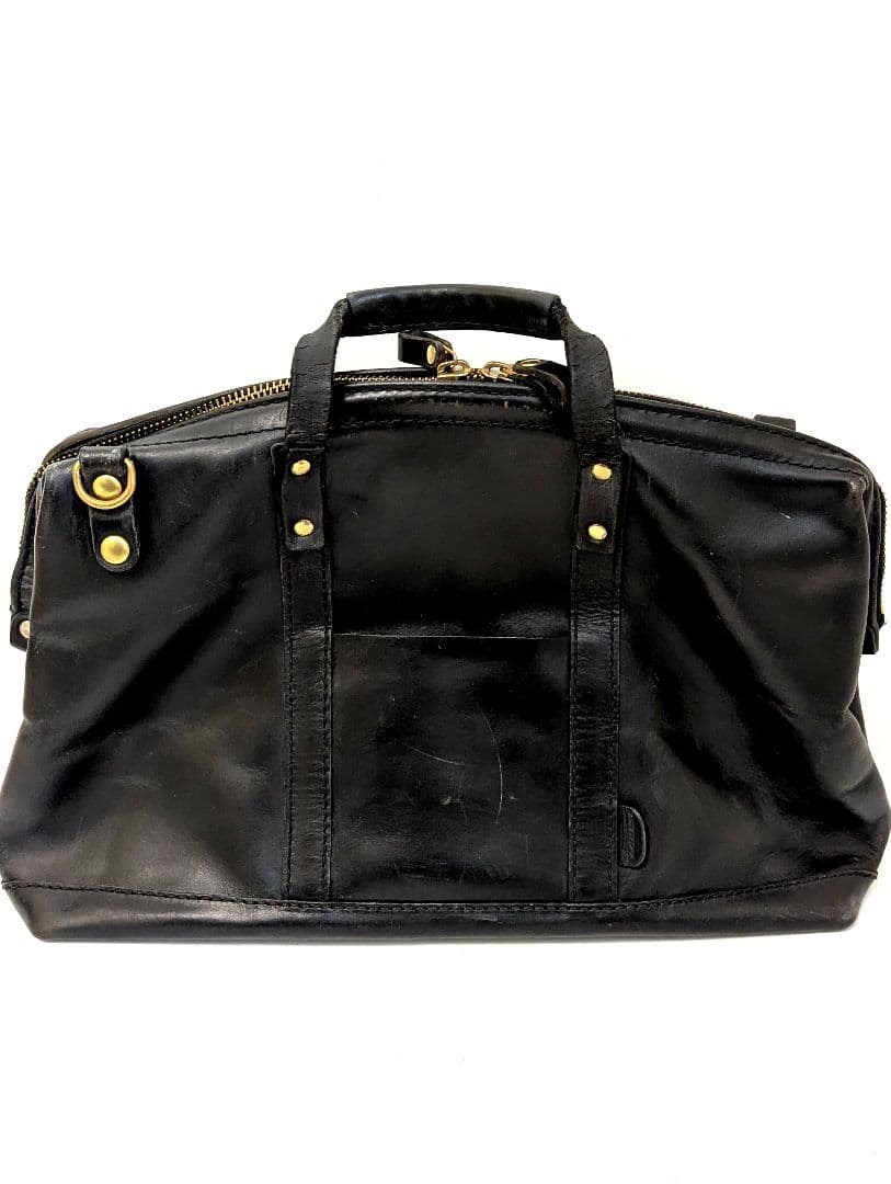 極美品　HERTZ 日本製 ブラック レザー ビジネスバッグ　ブリーフケース　革