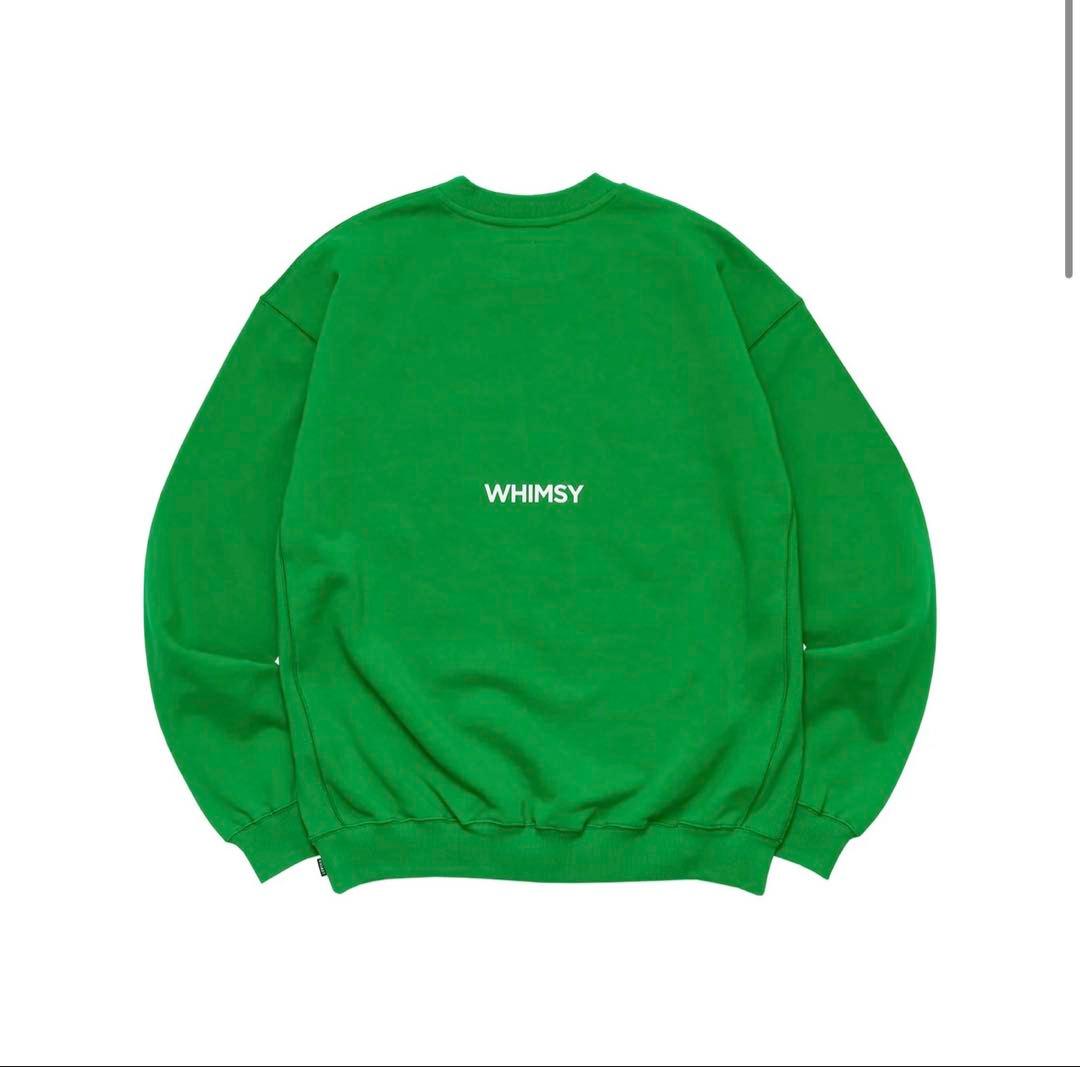 新品L／Creek whimsysocks スウェット Green グリーン