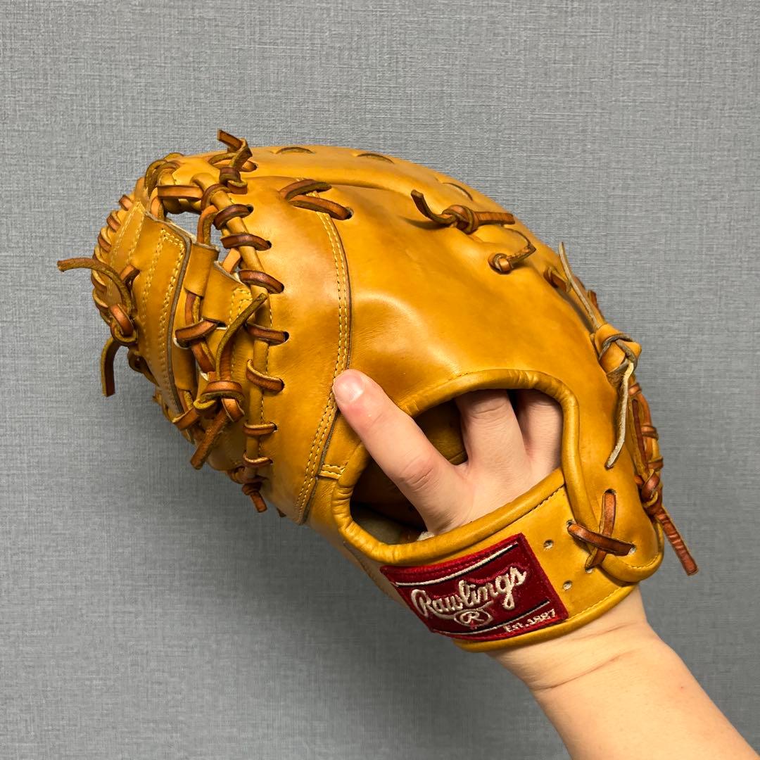 1045 ローリングス DEARHAND キップレザー 硬式ファーストミット 左