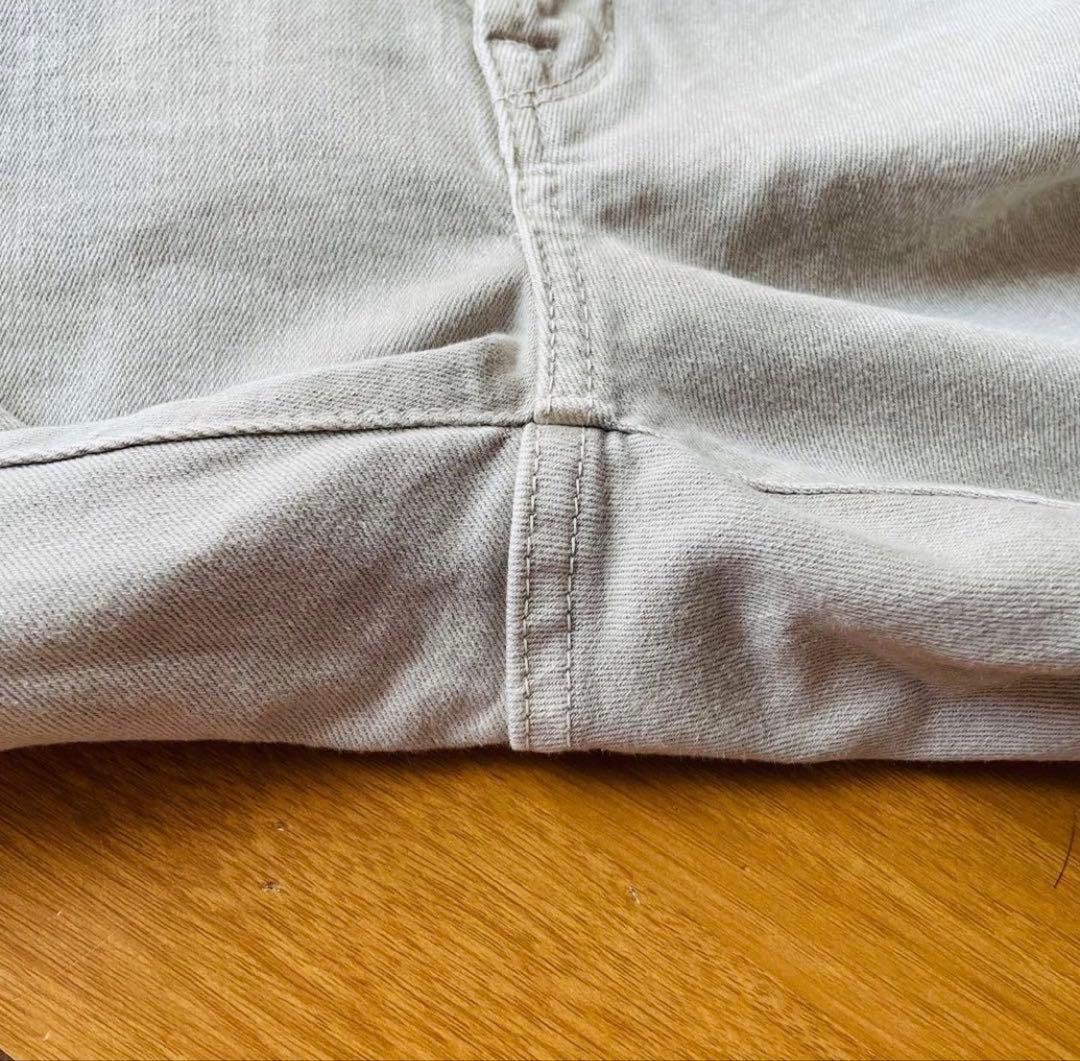 ヤヌーク PHILIP II テーパード デニム グレー 31インチ