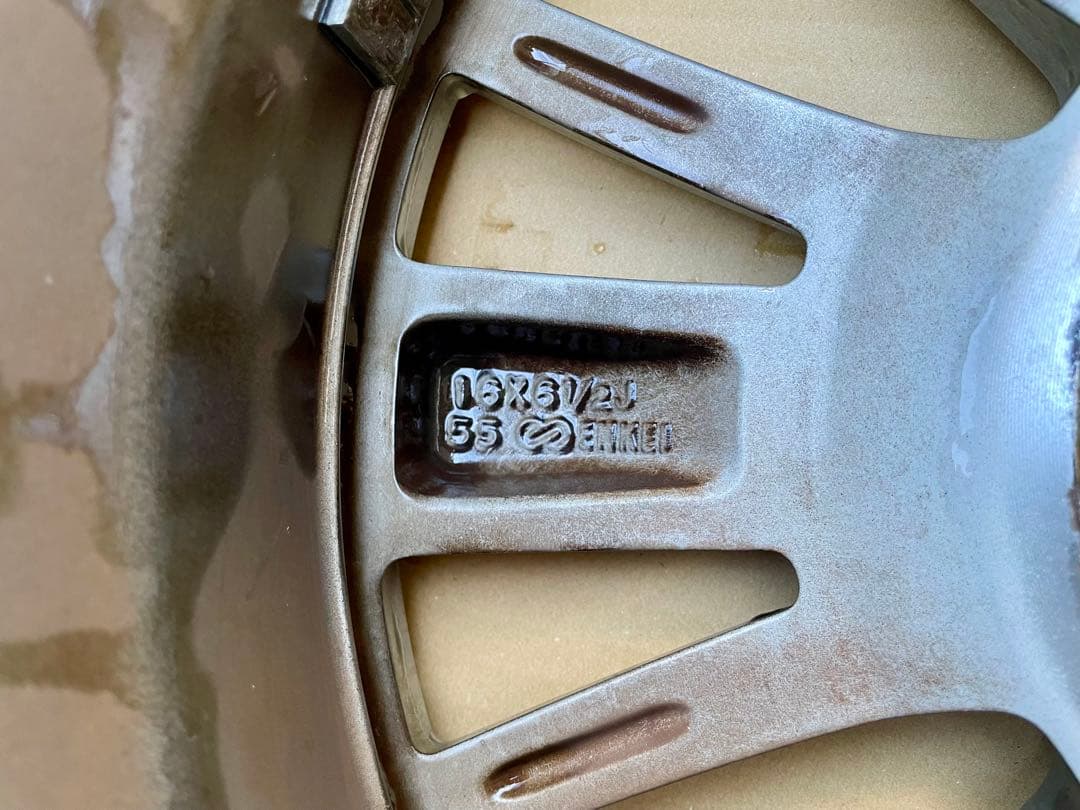 スバル純正 16×6.5J 5-100 +55 アルミホイール 4本 GT系