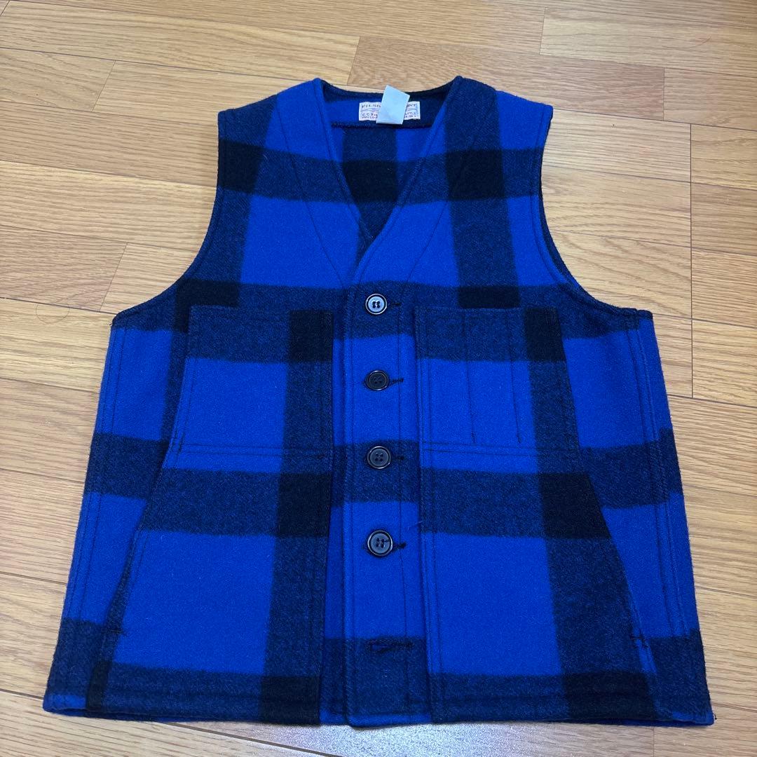 C.C. FILSON ウールチェックベスト