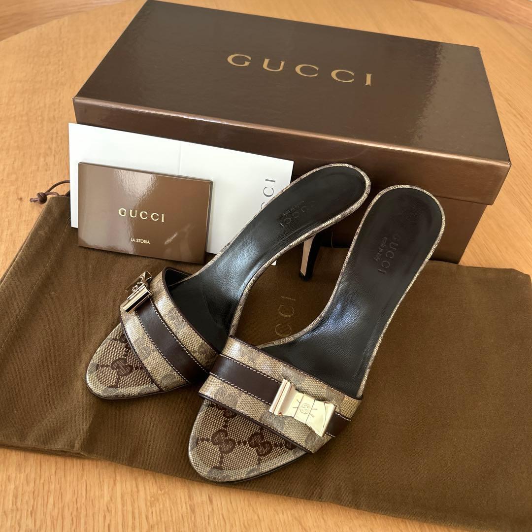 GUCCI ミュール　サイズ23.5