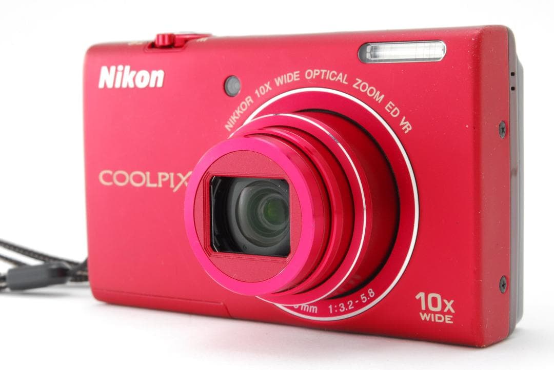 Nikon COOLPIX s6200 赤 コンパクトデジタルカメラ 動作確認済