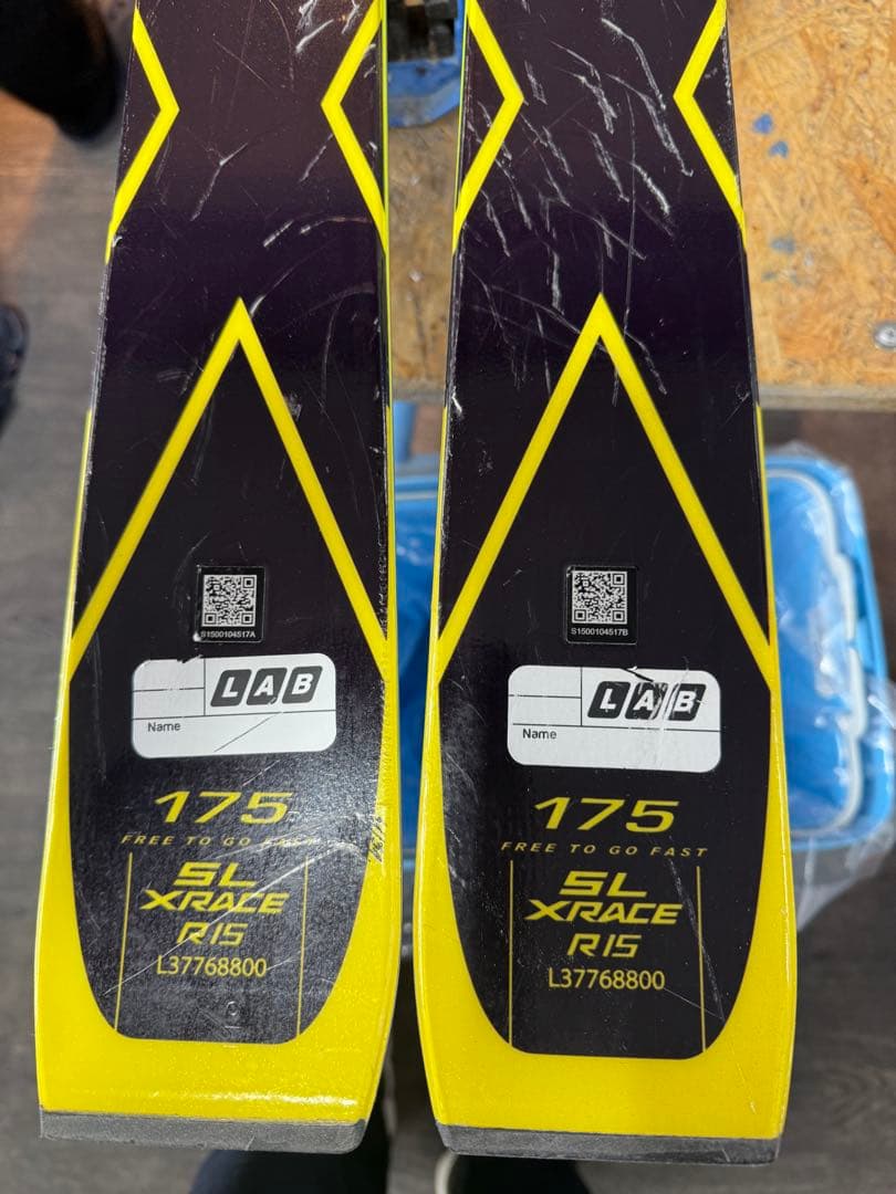 希少LAB Salomon XRACE R15 X16 スキー板 175cm
