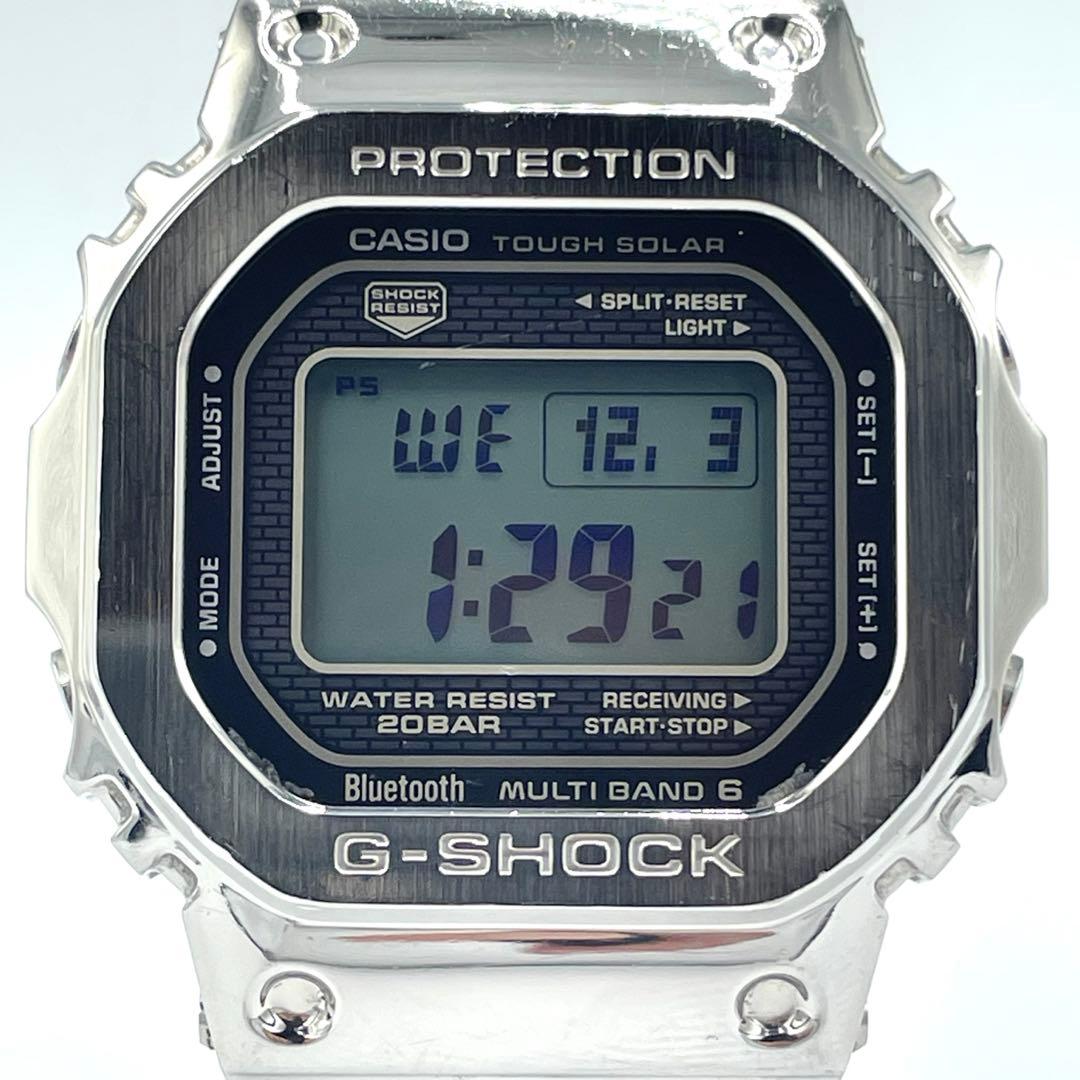 G-SHOCK 腕時計 フルメタル シルバー GMW-B5000D-1JF