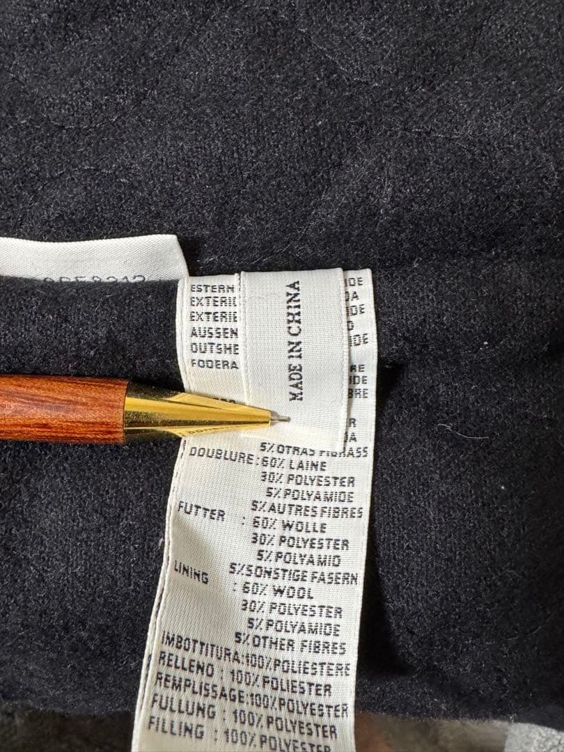 ASPESI M-65 ミニフィールドウールベント 中綿ウールライナージャケット