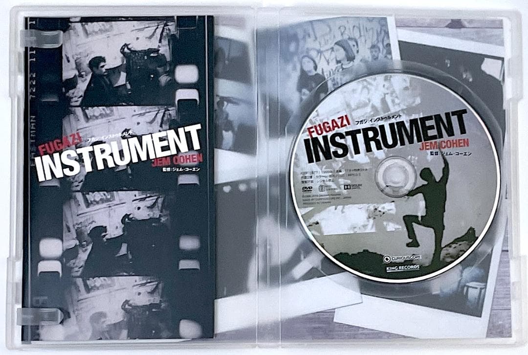 廃盤 DVD INSTRUMENT フガジ：インストゥルメント('99米)