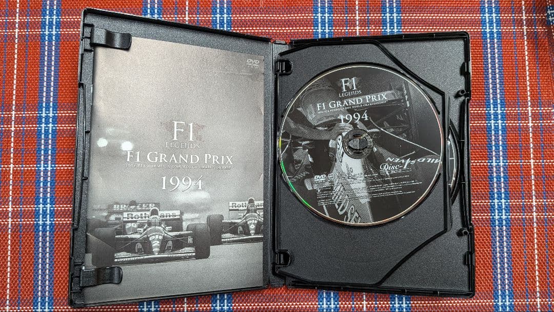 【廃盤・希少】F1 LEGENDS 1994 DVD 3枚組 セナ シューマッハ