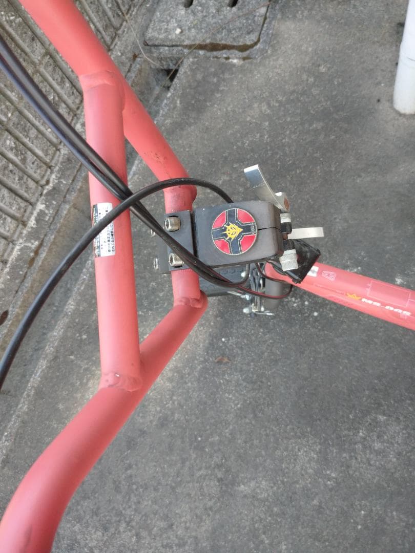 シャア専用ザク　折りたたみ自転車　シマノ製5段変速