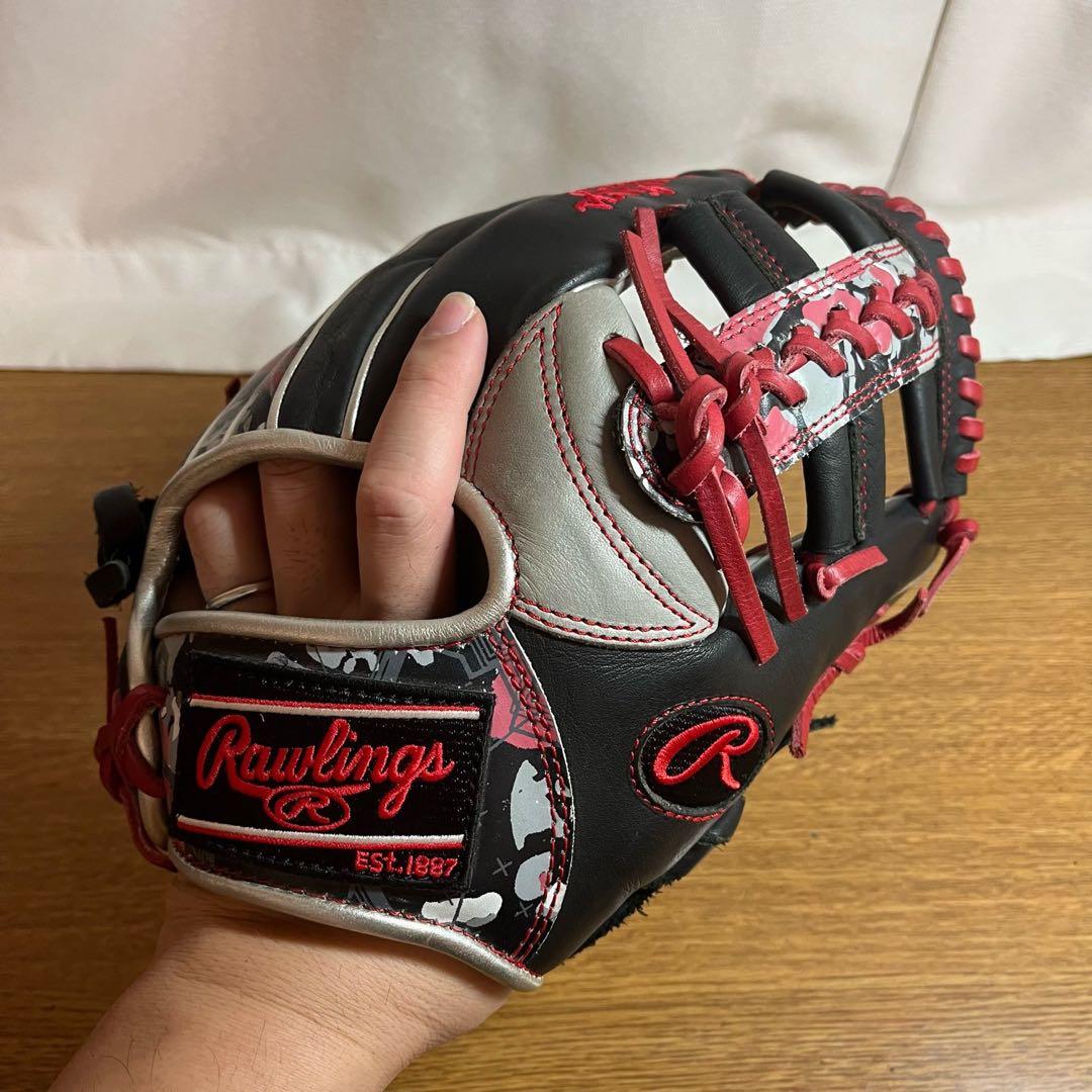 ローリングス 一般軟式 グローブ グラブ HOH 美品 内野用