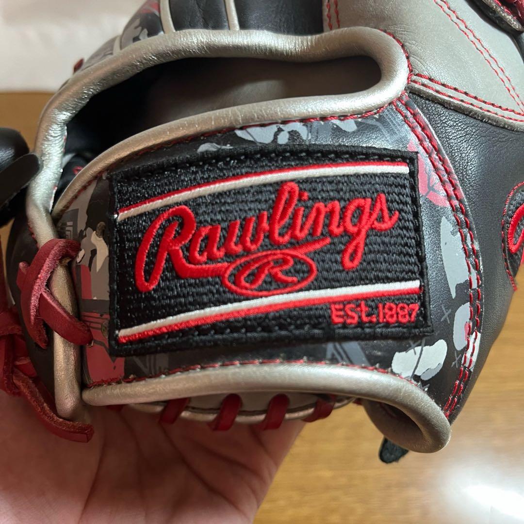 ローリングス 一般軟式 グローブ グラブ HOH 美品 内野用