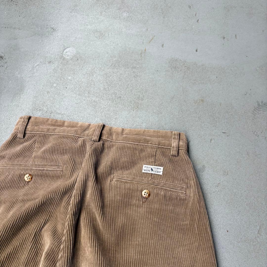 90s polo by Ralph Lauren 太畝　コーデュロイパンツ