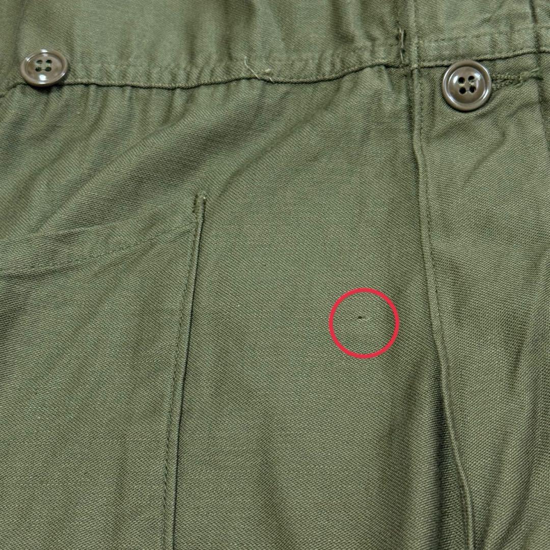 80s 米軍 コットンサテン ジャンプスーツ カバーオール つなぎ S38