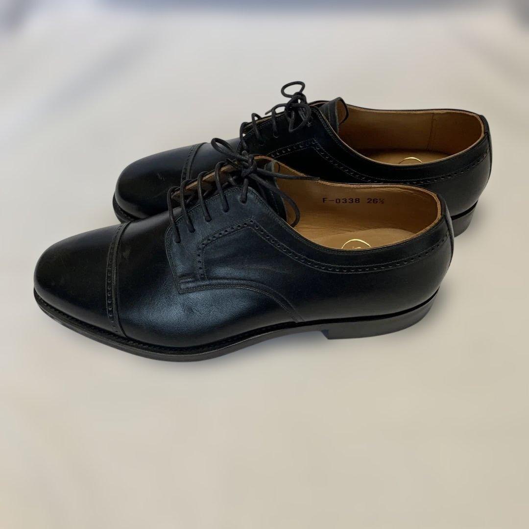 スコッチグレイン ビジネスシューズ 黒　26.5㎝ 新品