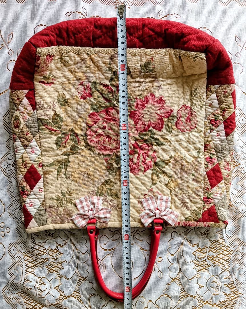 スーちゃん 特大 手縫い バッグ