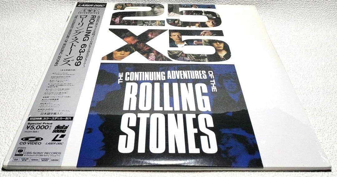 『ＴＨＥ ＲＯＬＬＩＮＧ ＳＴＯＮＥＳ／Ｒｏｌｌｉｎｇ ６３〜８９』【新品・ＬＤ