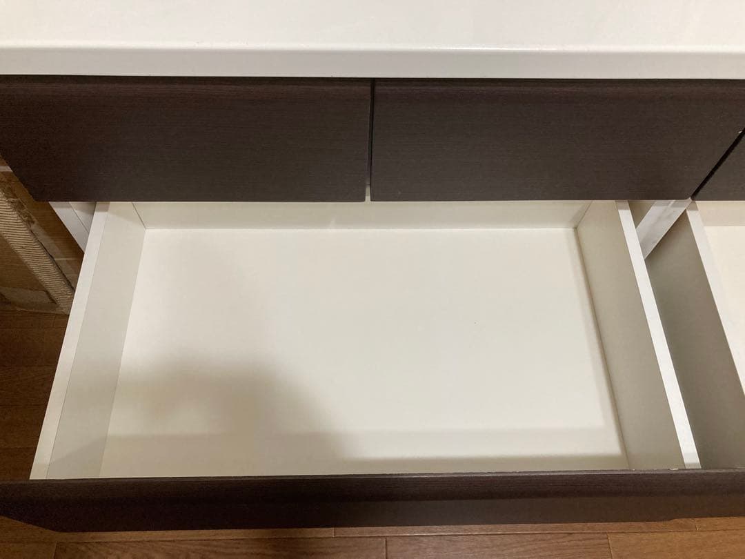 ☆ ニトリ ブラウンホワイト ローチェスト 洋服タンス 8引き出し ☆