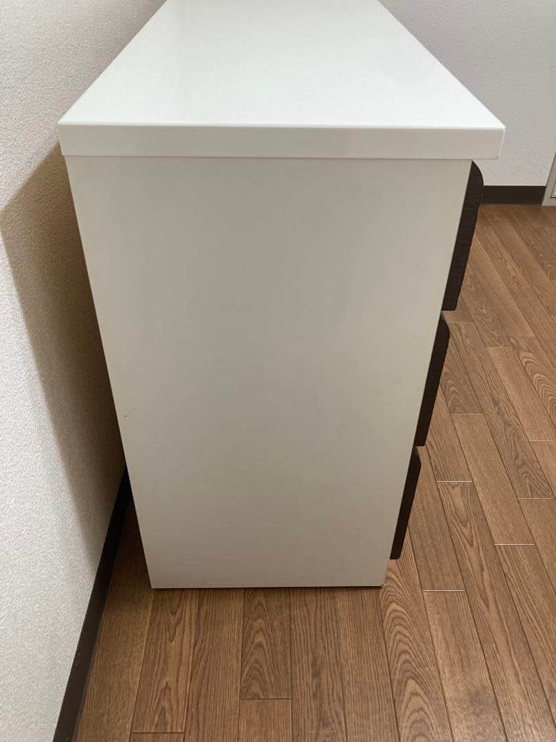 ☆ ニトリ ブラウンホワイト ローチェスト 洋服タンス 8引き出し ☆