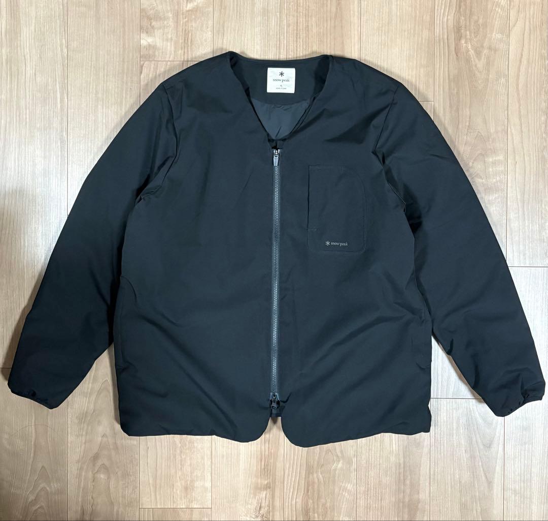 スノーピーク peakノーカラージャケット　中綿　アローズ別注