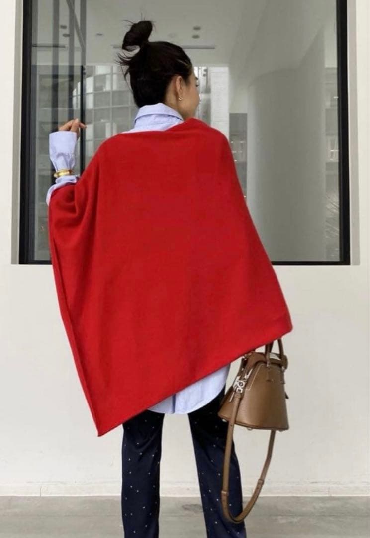 【L'Appartementアパルトモン】カシミヤポンチョ