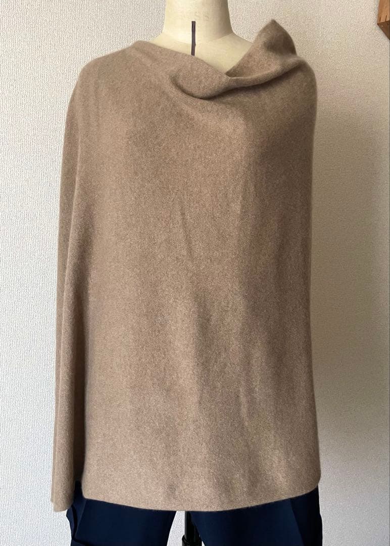 【L'Appartementアパルトモン】カシミヤポンチョ