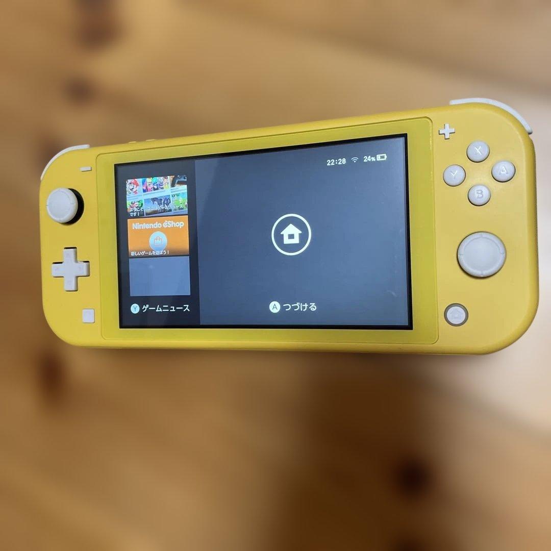 スイッチライト本体　イエロー