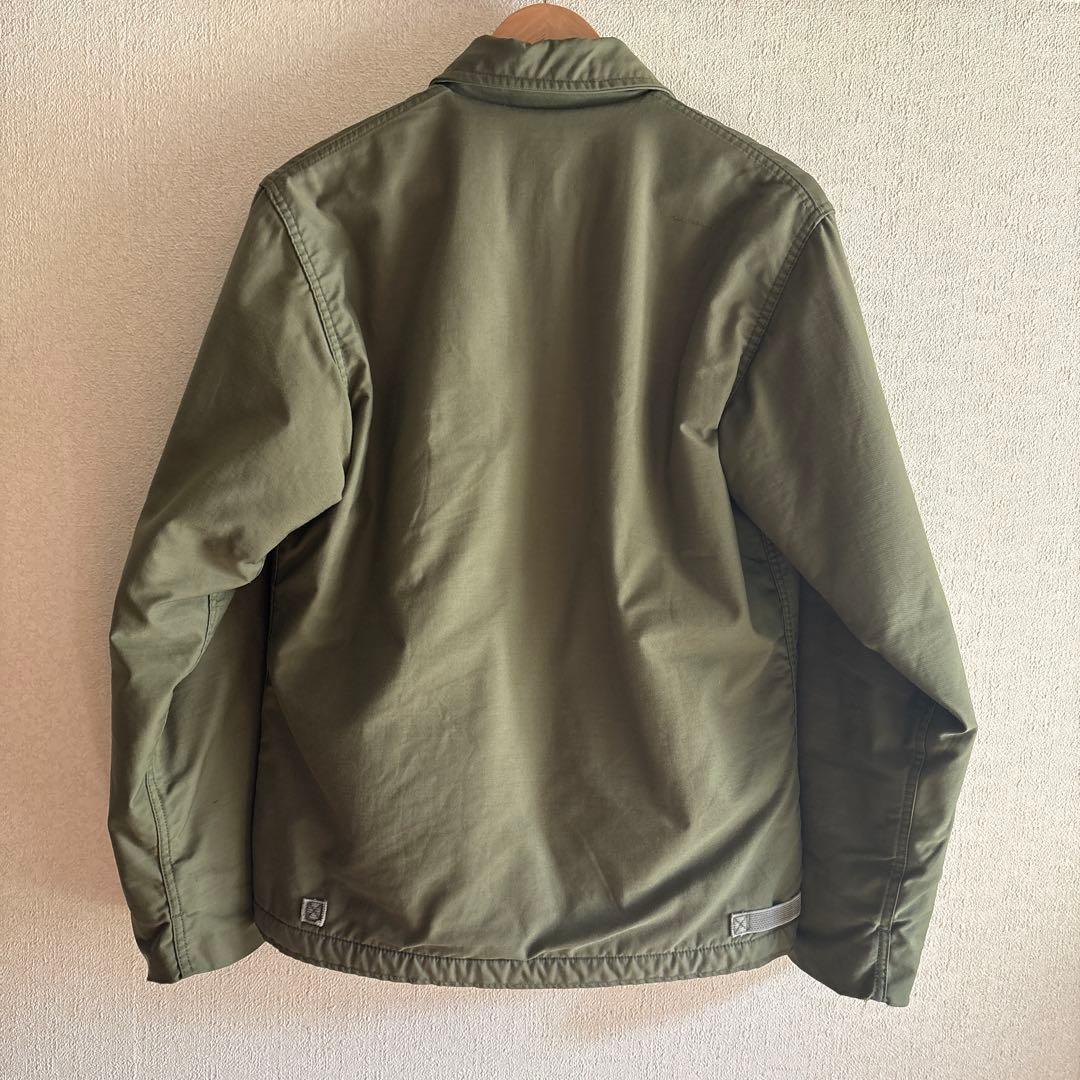大幅値下げ！us navy A2 デッキジャケット 80s 実物　サイズ40
