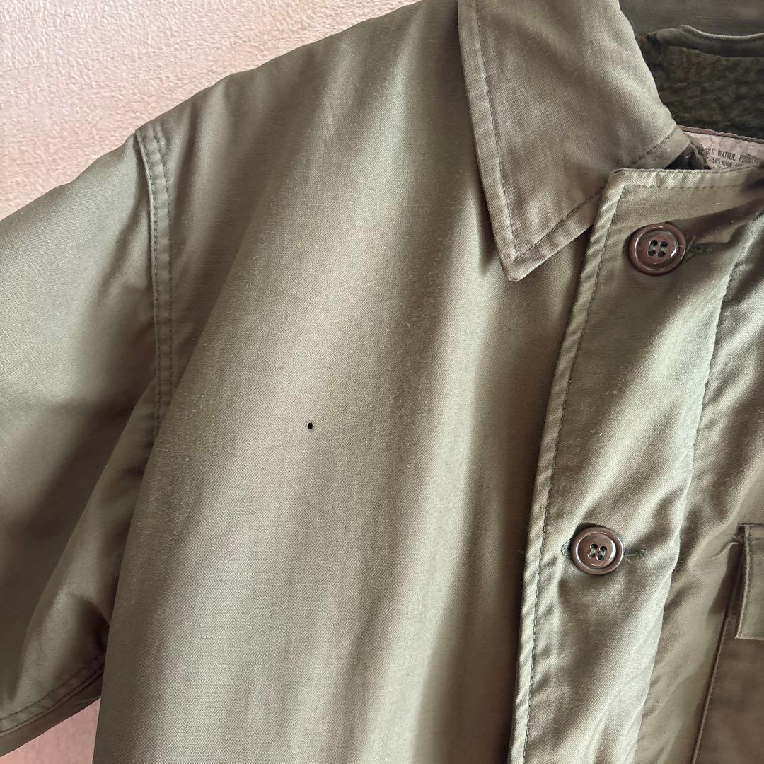 大幅値下げ！us navy A2 デッキジャケット 80s 実物　サイズ40