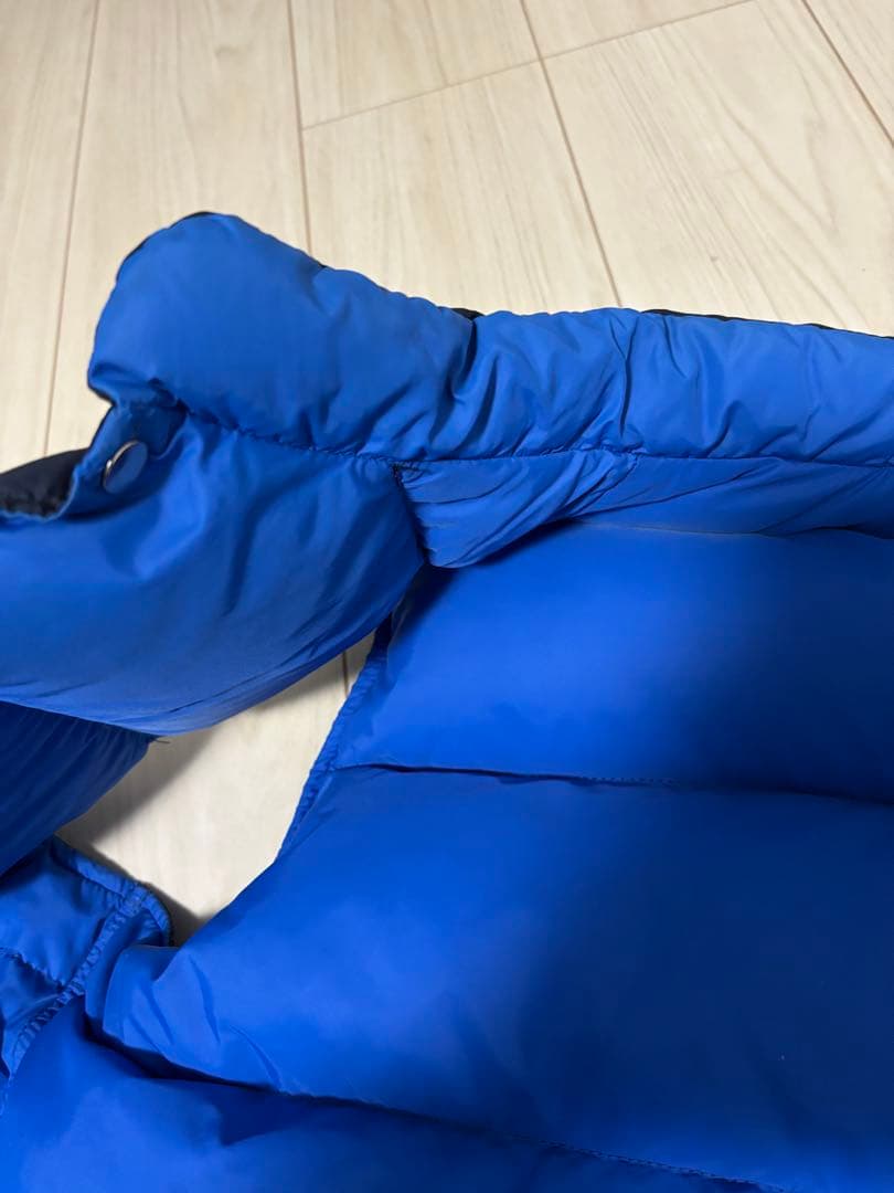 ウールリッチ 70s Mリバーシブルダウンベスト ネイビー echeveria