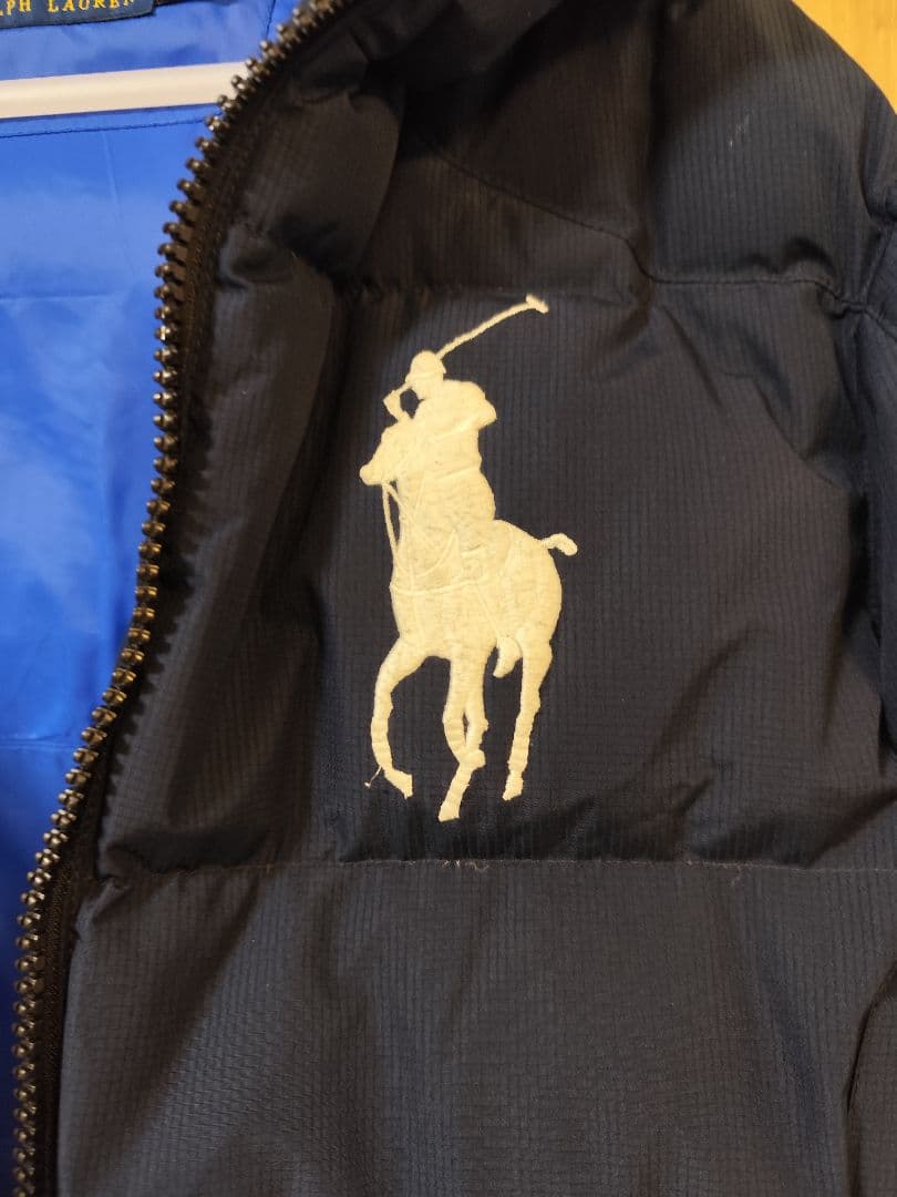 POLO RALPH LAUREN ネイビー ダウンジャケット XS