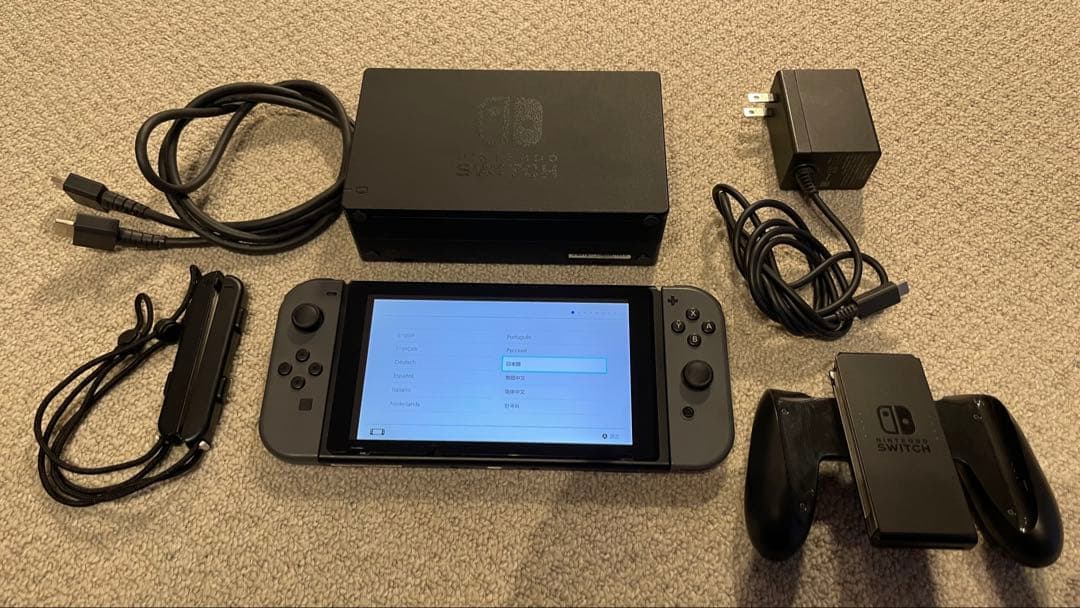 【Nintendo Switch】本体+付属品