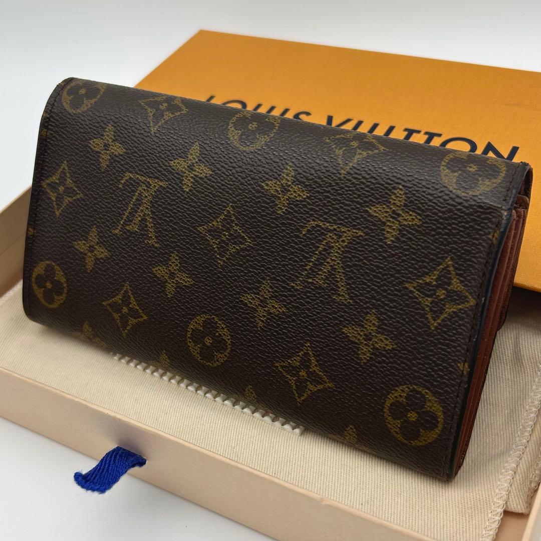 ルイヴィトン モノグラム ポシェット ポルトモネ クレディ 長財布 旧 サラ