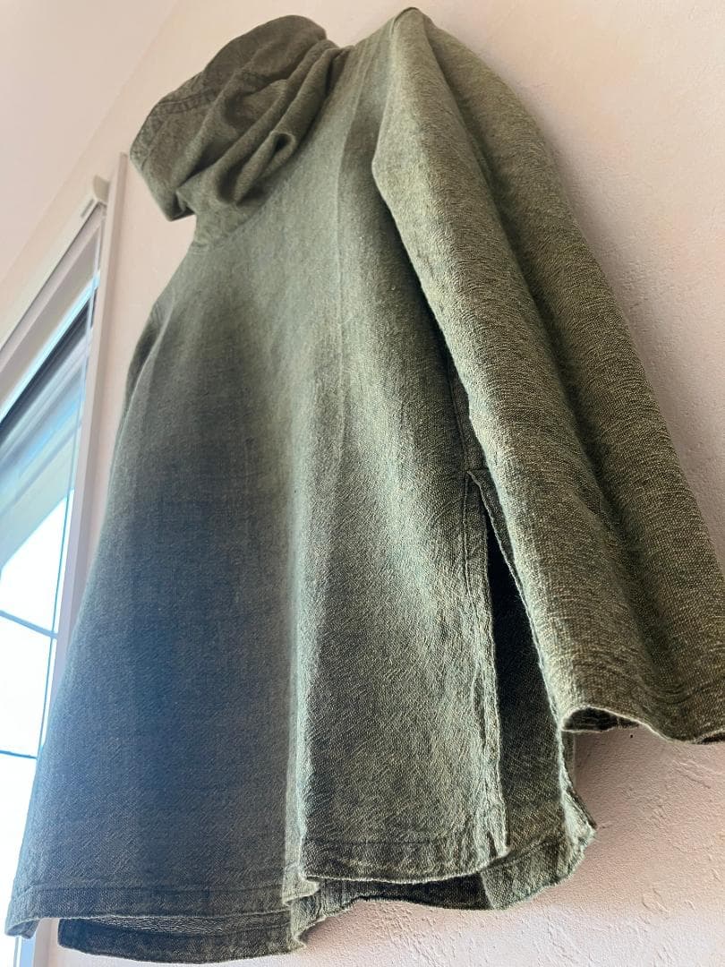 うさとの服　うさと　タートル　ハイネック 長袖　ヘンプ 100