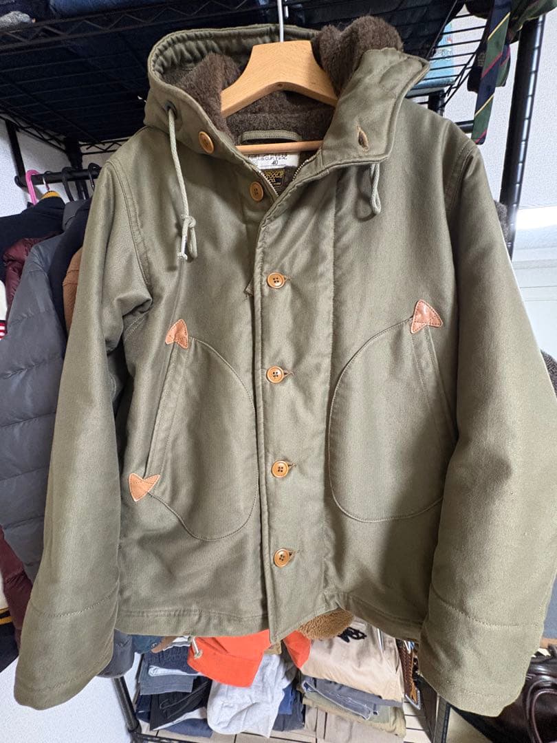 Colimboコリンボ 40オブザーバーパーカー デッキジャケット