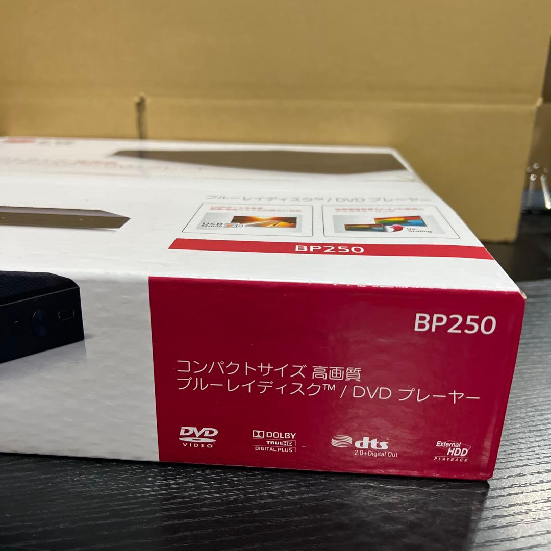 新品　LGブルーレイプレーヤーフルHDMIケーブル付BP250
