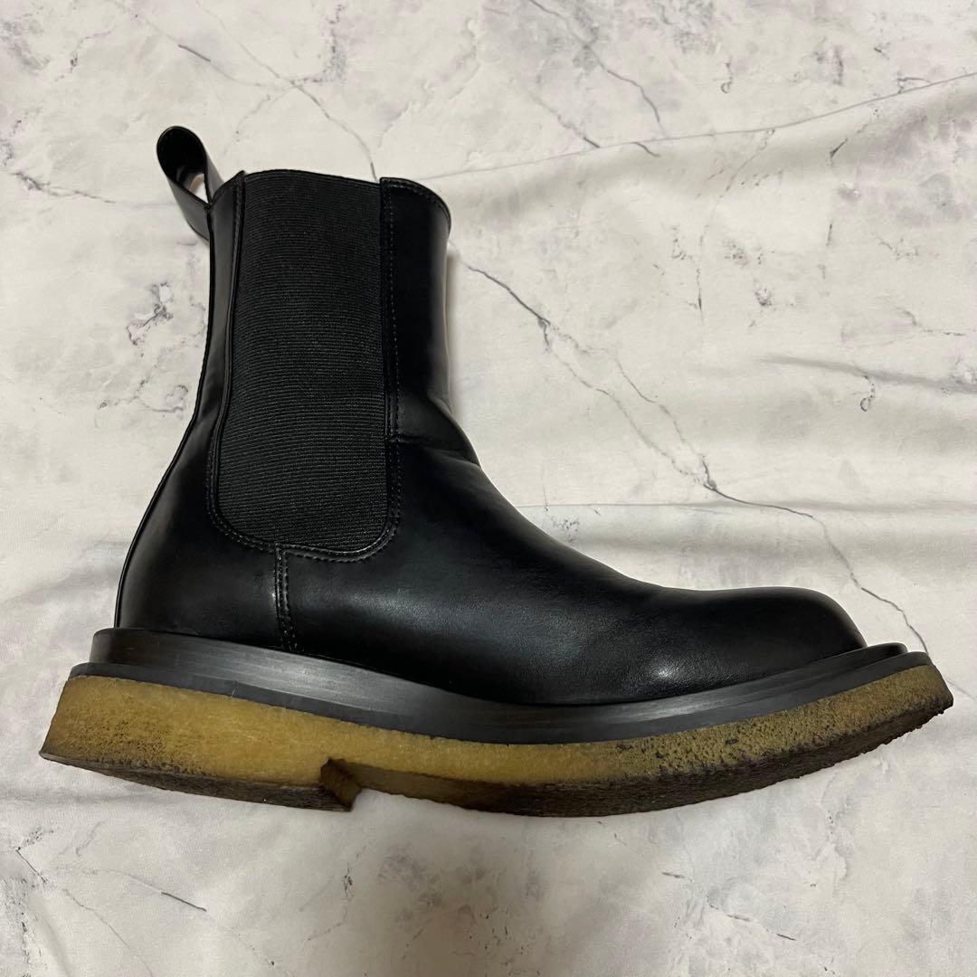 大人気 todayful レザー ミドルブーツ ブラック 36 22.5