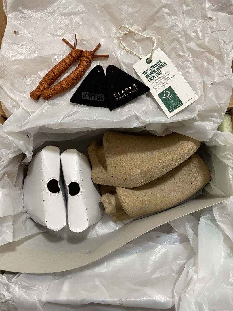 CLARKS Wallabee Boot ブラック UK4.5