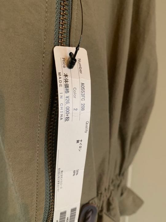 DONKEY【新品未使用】アルカリ　薄手モッズコート