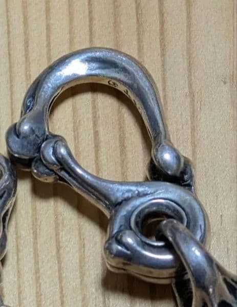 極美品　希少　レザーズ＆トレジャーズ　デニス生前　ウォレットチェーン