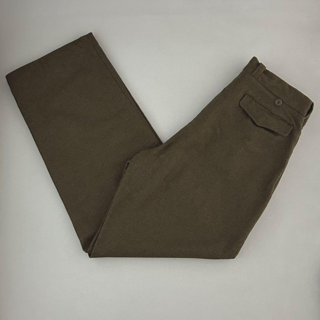 じ*ん様 デッドストック 50s 60s M52 フランス軍 ウール トラウザー