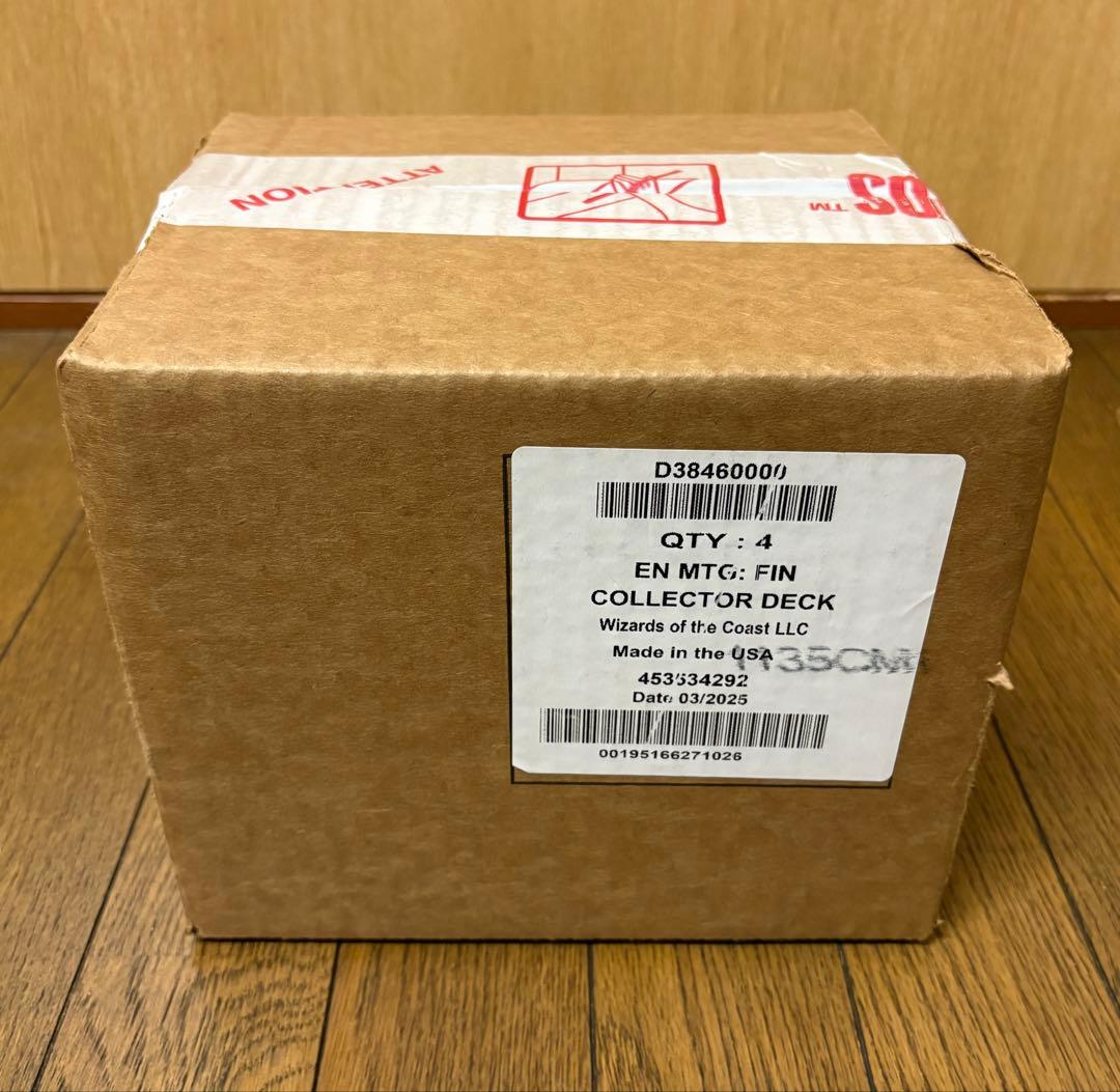 し*ぽ様 【新品未開封】MTG FF コレクター版統率者デッキ　英語版4種セット