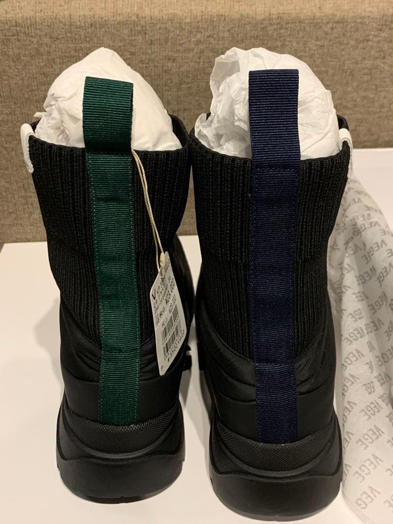 新品未使用　VEGE×nouer スノーブーツ BLACK サイズ36
